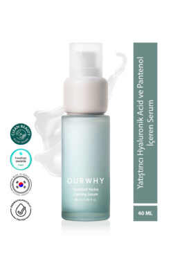 Ourwhy Heartleaf Hydra Hyaluronik Asit ve Panthenol İçeren Yatıştırıcı Nemlendirici Serum 40 ml