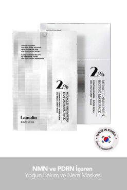 Lamelin NMN VE PDRN İçeren Yoğun Bakım Maskesi NMN+ PDRN BIOTOX Mask Sheet