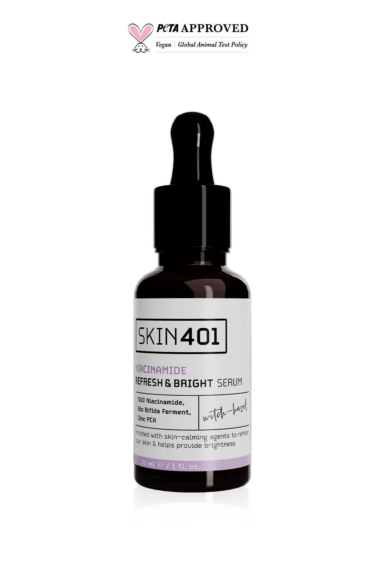 Skin401 %10 Niacinamide Canlandırıcı Ve Aydınlatıcı Serum 30ml - Görsel 2