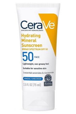 CeraVe Nemlendirici Mineral SPF50 Yüz Güneş Koruyucu Losyon 75 ml