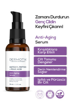 Dermotik Yaşlanma Karşıtı & Kırışıklık Önleyi Ve Cilt Gençleştirici Matrixyl Peptide + Folic Cilt Serumu