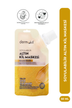 Dermokil Soyulabilir Altın Kil Maske 50 ml
