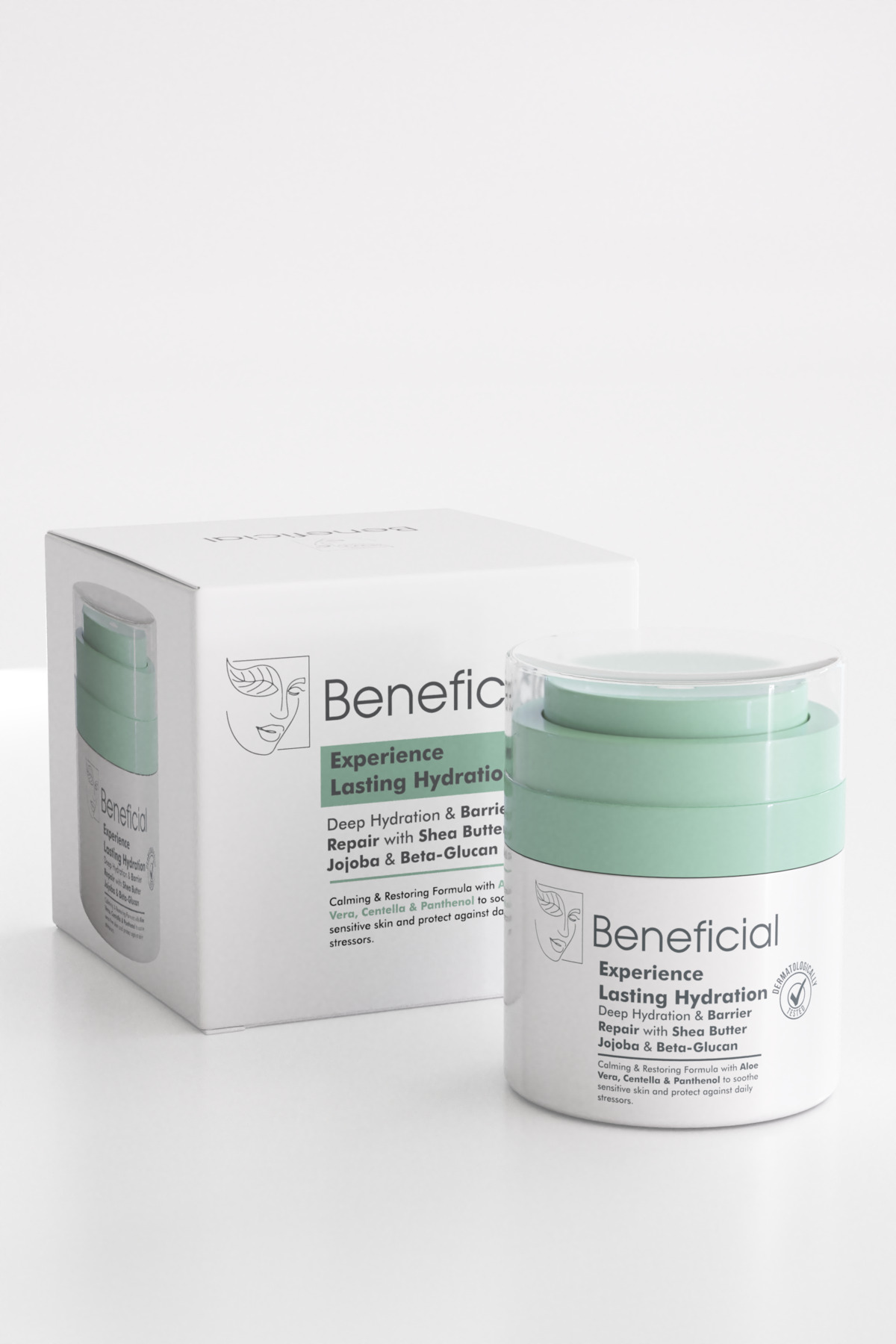 beneficial Yoğun Nemlendirici-Aydınlatıcı-Cilt Bakım Kremi-Hyaluronik Asit-Niacinamide-Panthanel -40ml - Görsel 3