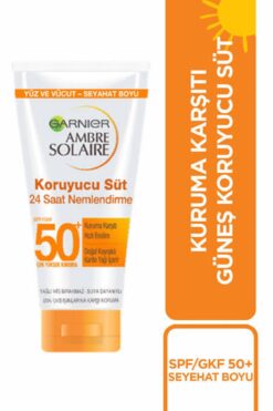 Garnier Ambre Solaire Koruyucu Süt 24 Saat Nem 50 Çok Yüksek Koruma