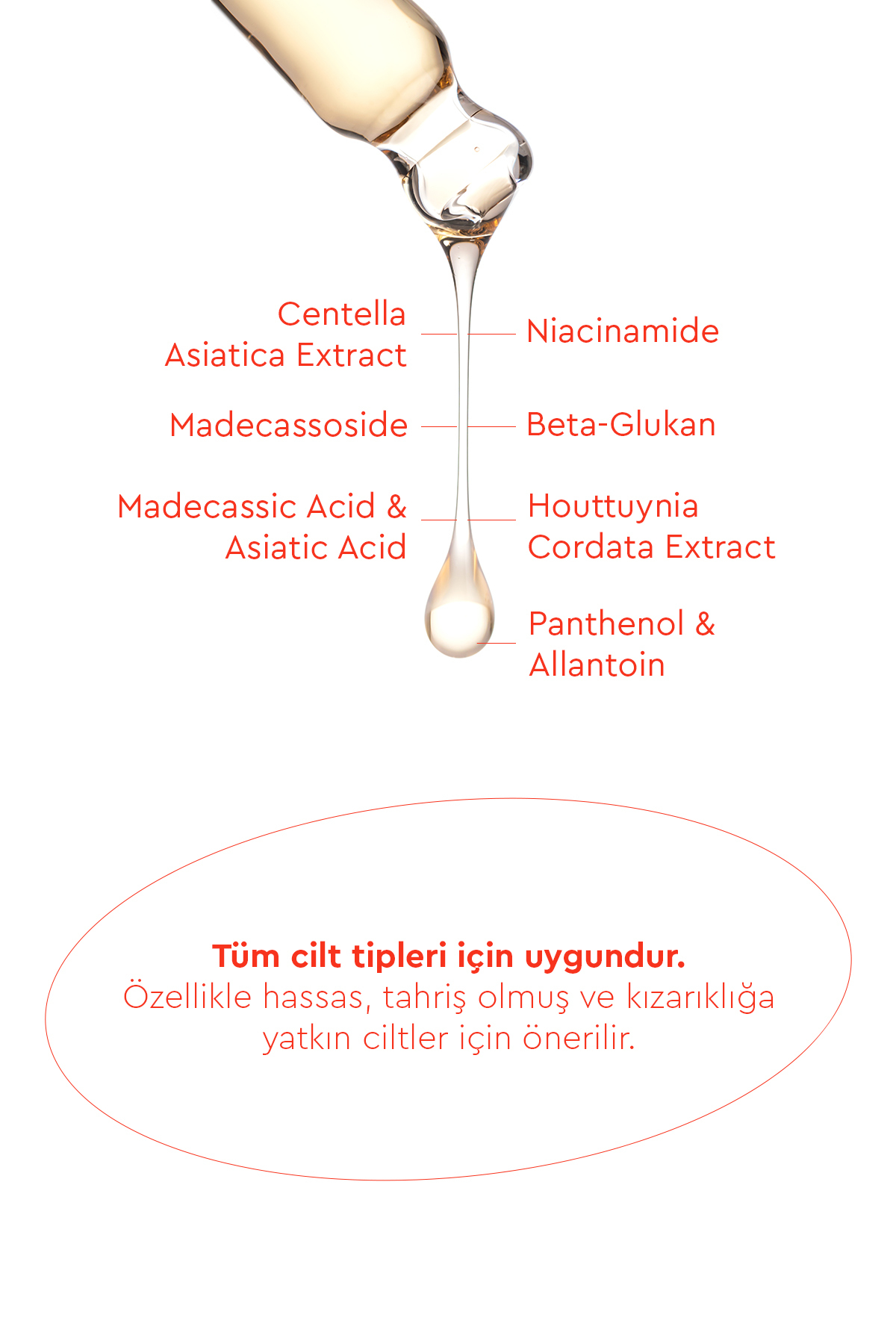 Bibimcos Cica Centella Multi Perfect Ampoule 50ml - Cilt Yatıştırıcı ve Nemlendirici Serum - Görsel 2