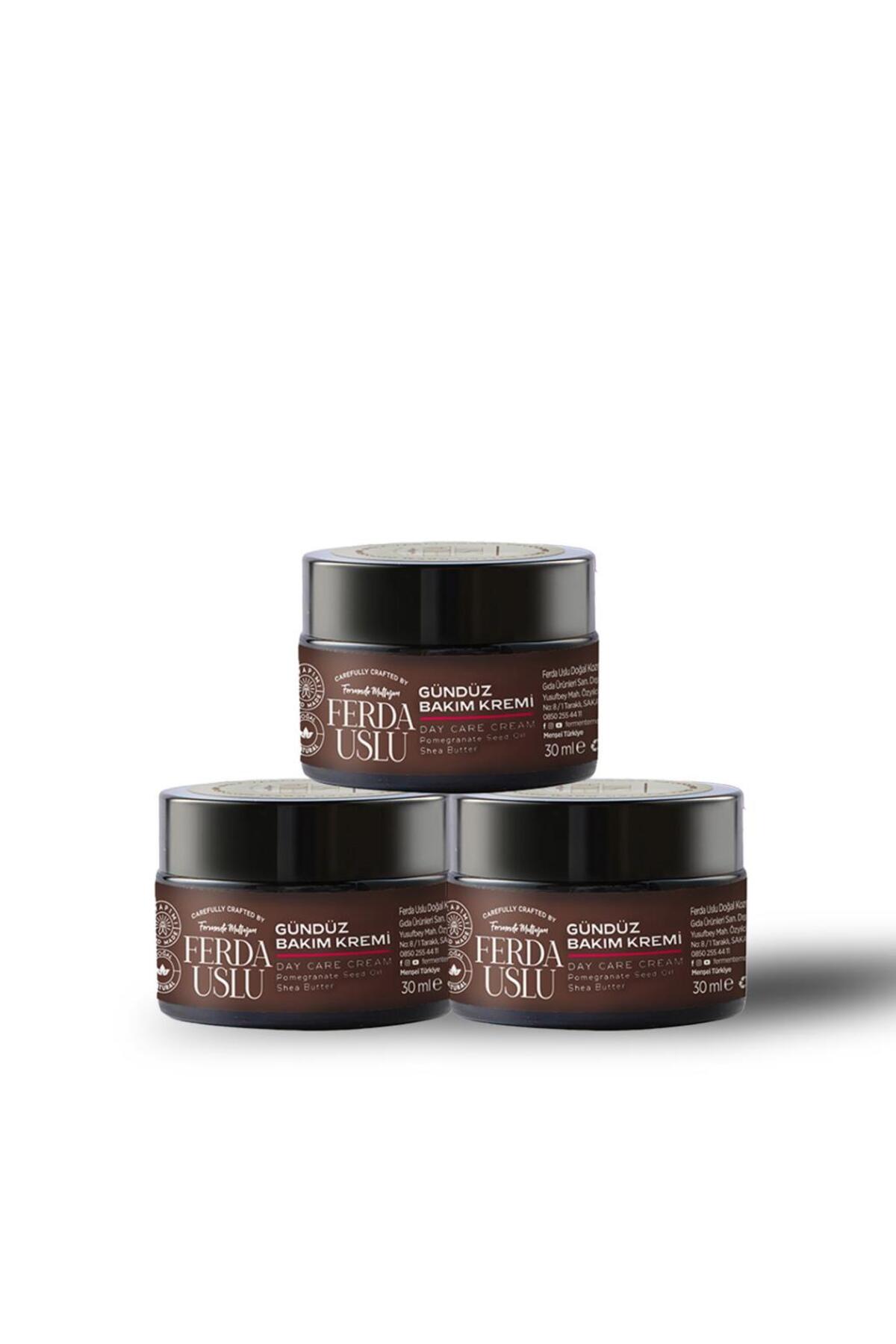 Fermente Mutfağım Gündüz Bakım Kremi - 3 Adet Nar Çekirdeği Yağlı Aydınlatıcı Etkili El & Yüz 30 ML