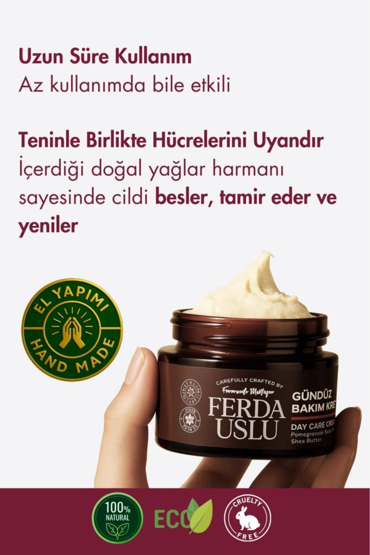 Fermente Mutfağım Gündüz Bakım Kremi - 3 Adet Nar Çekirdeği Yağlı Aydınlatıcı Etkili El & Yüz 30 ML - Görsel 3