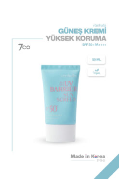 v'anhalla Yüksek UV Koruma | Kırışıklık Karşıtı | Aydınlatıcı Güneş Kremi SPF50+ / PA++++ 50ml