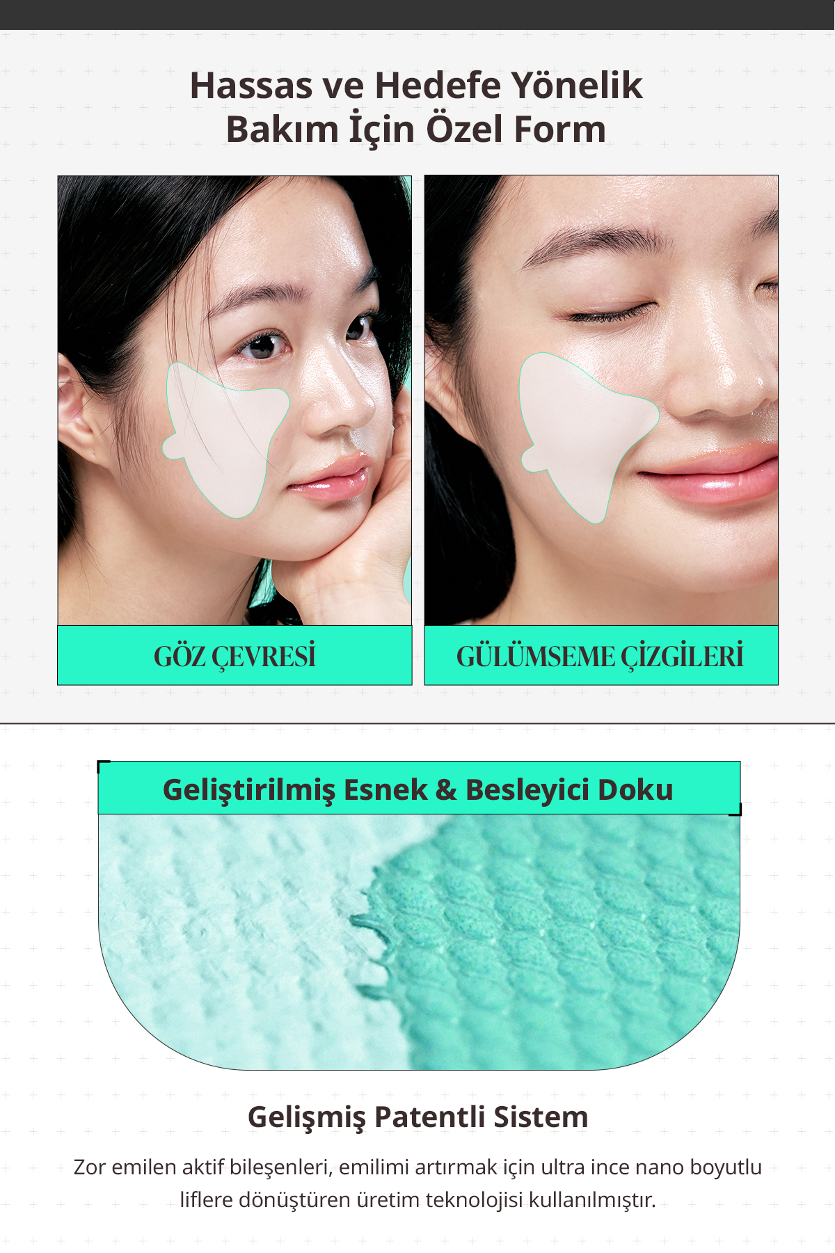 Goodal Cilde Sıkı ve Parlak Görünüm Sunan Eriyen Kolajen Maske Heartleaf PDRN Collagen Melting Patch - Görsel 2