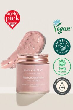 Mary May Rose Hyaluronic Yoğun Nem Sağlayan Cilt Bakım Maskesi 125 ml (VİONİNE)