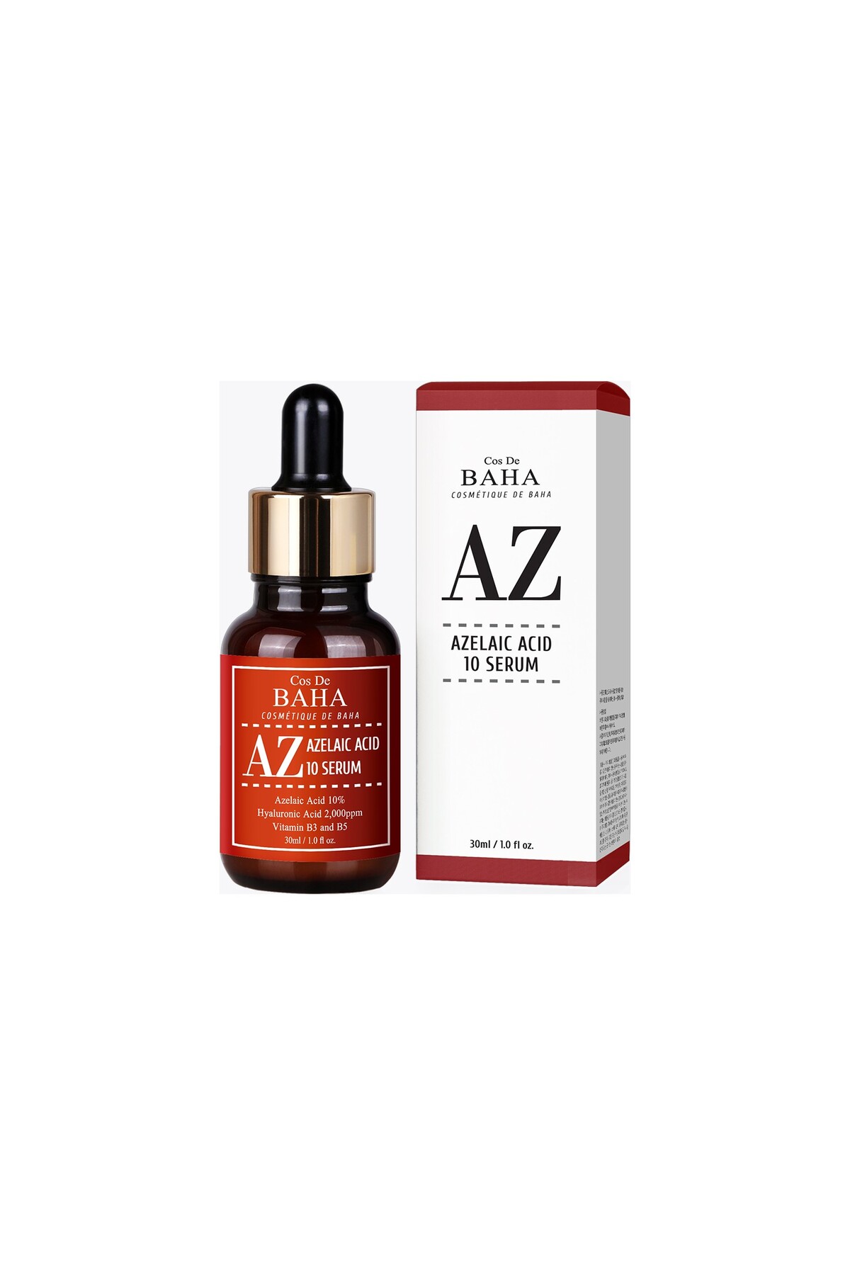 sommeow Cos De Baha Azelaic Acid 10% Serum 30ml