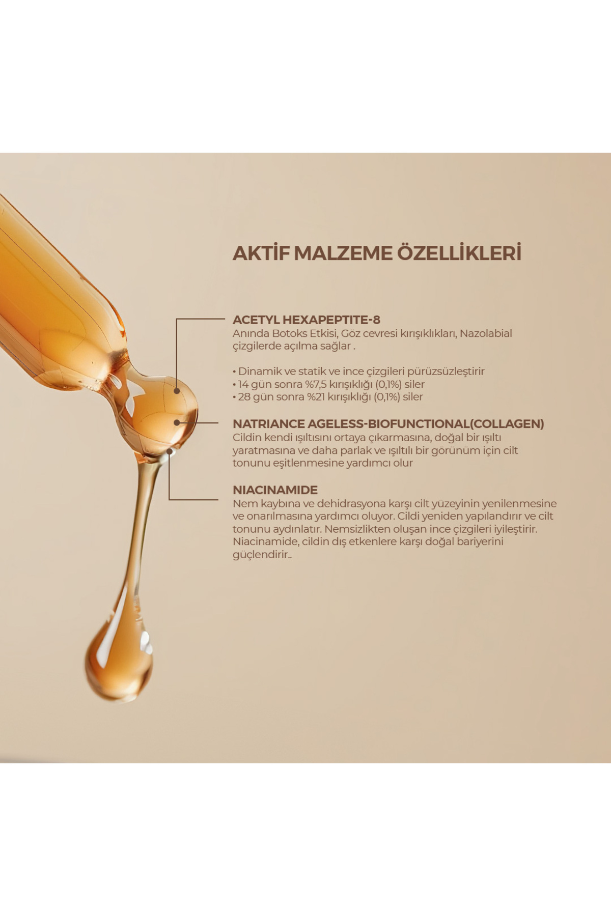 fency Peptit & Kolojen Bakım Serumu 20ml - Görsel 2