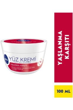 NIVEA Yaşlanma Karşıtı Uv Korumalı Yüz Bakım Kremi 100 ml- 24 Saat Nemlendirici