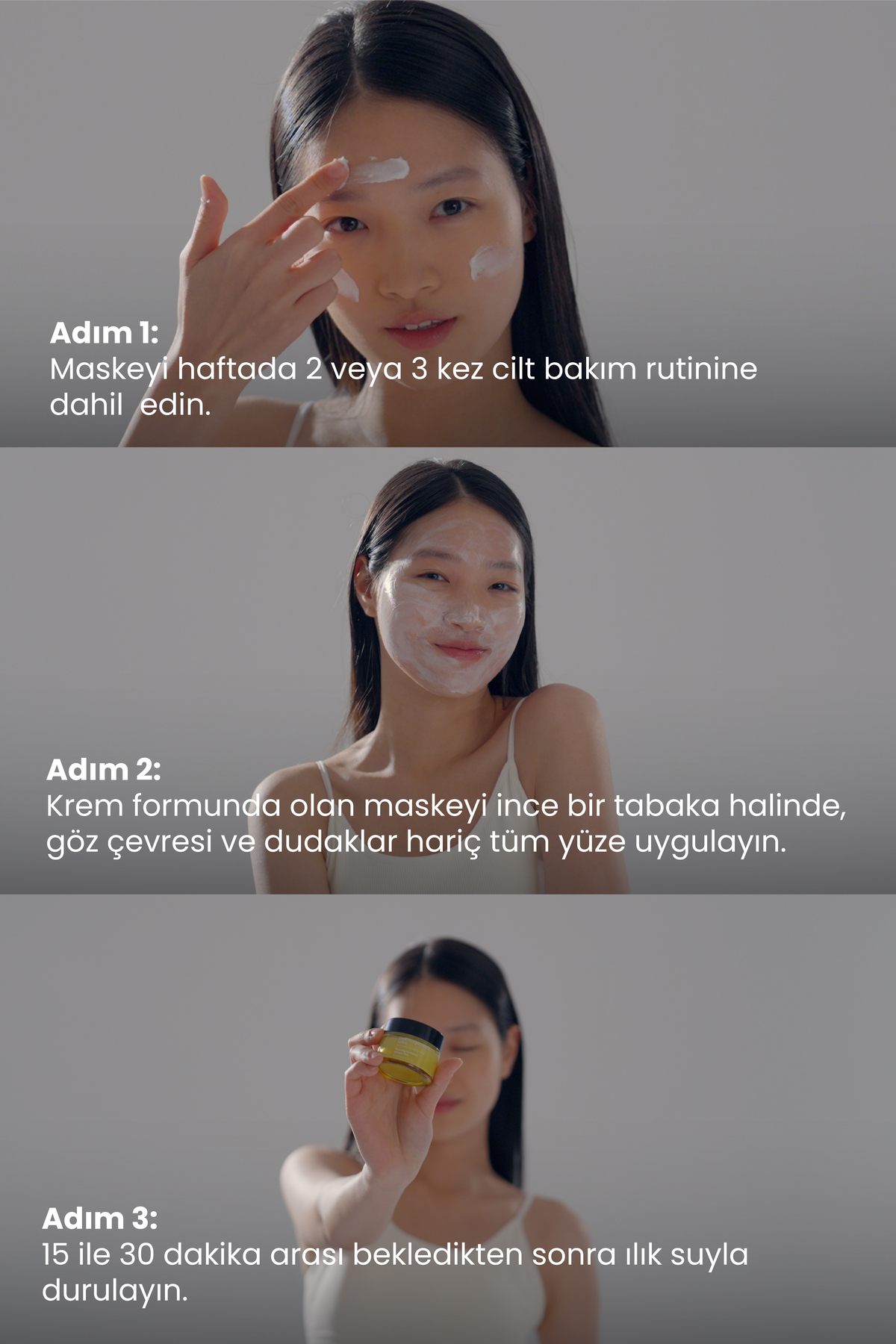 Cosmogenesis Labs Ginseng Krem Maske 50ml - %10 Ginseng İçeren Durulanan Yenileyici Bariyer Güçlendirici Onarıcı Vegan - Görsel 3