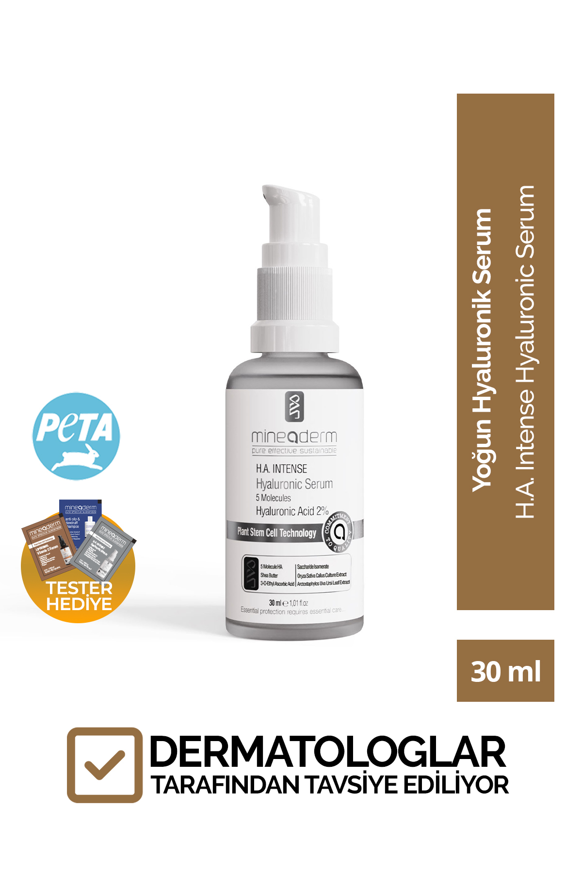 mineaderm Intense Hyaluronic Serum Yoğun Nemlendirici Hyaluronic Serum