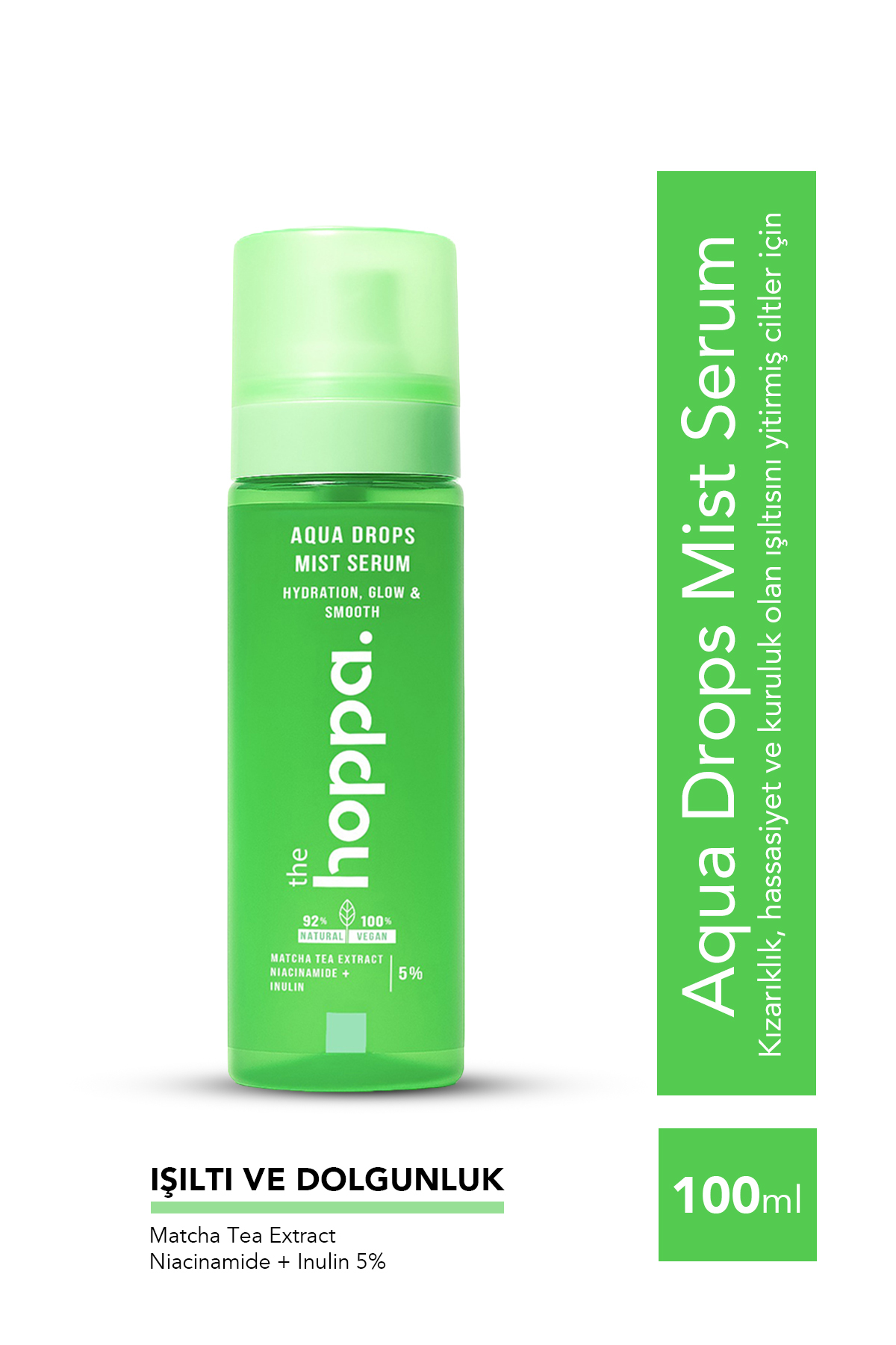 the hoppa. Hoppa Aqua Drops Mist Serum - Derin Nem, Işıltı ve Pürüzsüzlük İçin Nemlendirici Mist Serum