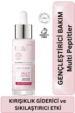 Eveline Cosmetics Eveline Multi Peptid, Kolajen ve Seramid İçeren Gençleştirici Bakım Serumu 30 ml