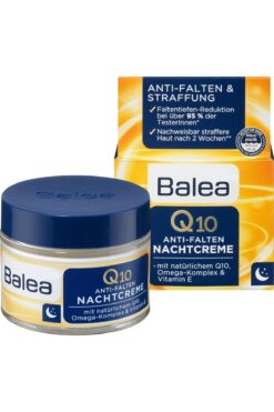 BALEA Q10 Yaşlanma Karşıtı Yoğun Sıkılaştırıcı Cilt Bakım Gece Kremi