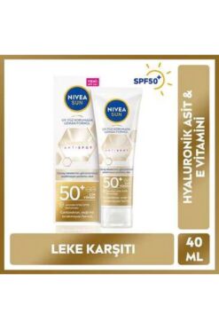 NIVEA Sun Luminous630 Yüz Güneş Koruyucu Krem Spf50+ 40 ml