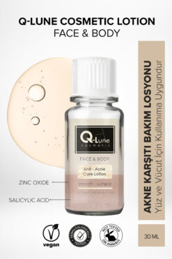 Q Lune Sivilce Kurutucu Losyon / Gözenek Sıkılaştırcı Losyon 30 Ml(ANTİ ACNE CARE LOSİON)