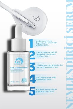 Akl cosmetics Nemlendirici Dolgunlaştırıcı Canlandırıcı Hyaluronik Asit Cilt Serum | 30 Ml.