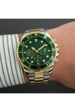 İSTLİV Erkek Rolex Modeli Gümüş- Mavi Rengi Kol Saati