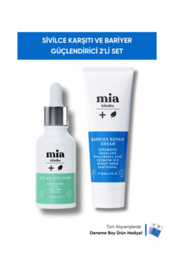 mia klinika Cilt Bariyerini Güçlendiren Ve Kızarıklık ve Hassasiyet Karşıtı İkili Bakım Seti