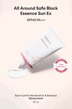 Missha Aydınlatıcı ve Nemlendirici Güneş Kremi All Around Safe Block Essence Sun EX SPF 45 PA+++