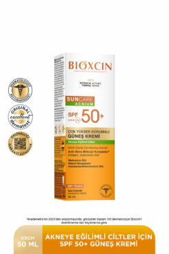 Bioxcin Sun Care Akneye Eğilimli Ciltler Için Güneş Kremi 50 Spf 50 Ml - Akne, Dry Touch, Mat