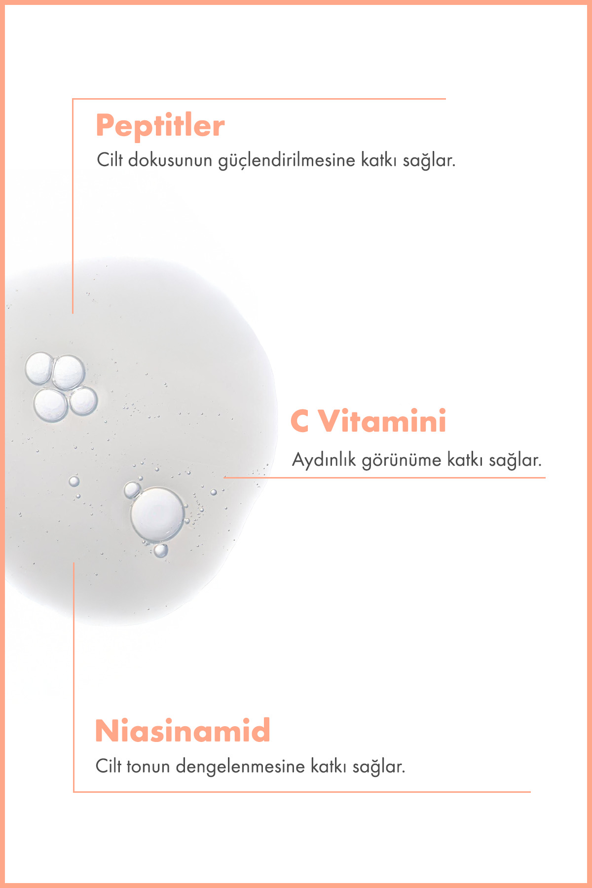 Maru.Derm Maruderm C Vitamini ve Peptid Aydınlatıcı Cilt Bakım Serumu 30 ml - Görsel 2