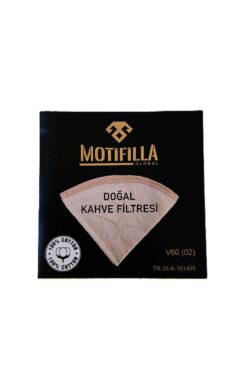 MOTİFİLLA V60 -02 KAHVE FİLTRE KAĞIDI BEZ %100 DOĞAL 1 ADET