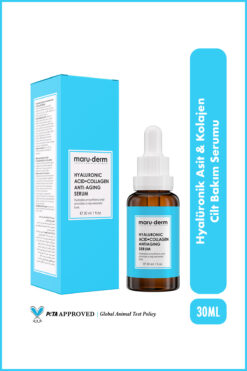 Maru.Derm Hyalüronik Asit & Kolajen Cilt Bakım Serumu 30 ML