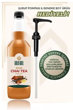 gold gull Chai Tea (Masala Çayı) Aromalı Şurup 700 ml.