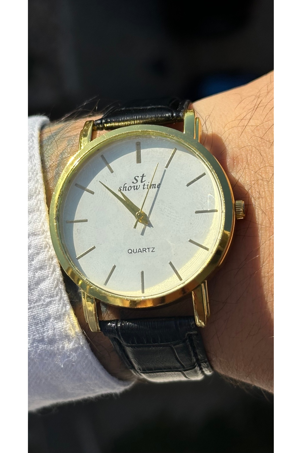 Show Time DERİ ERKEK KOL SAATİ