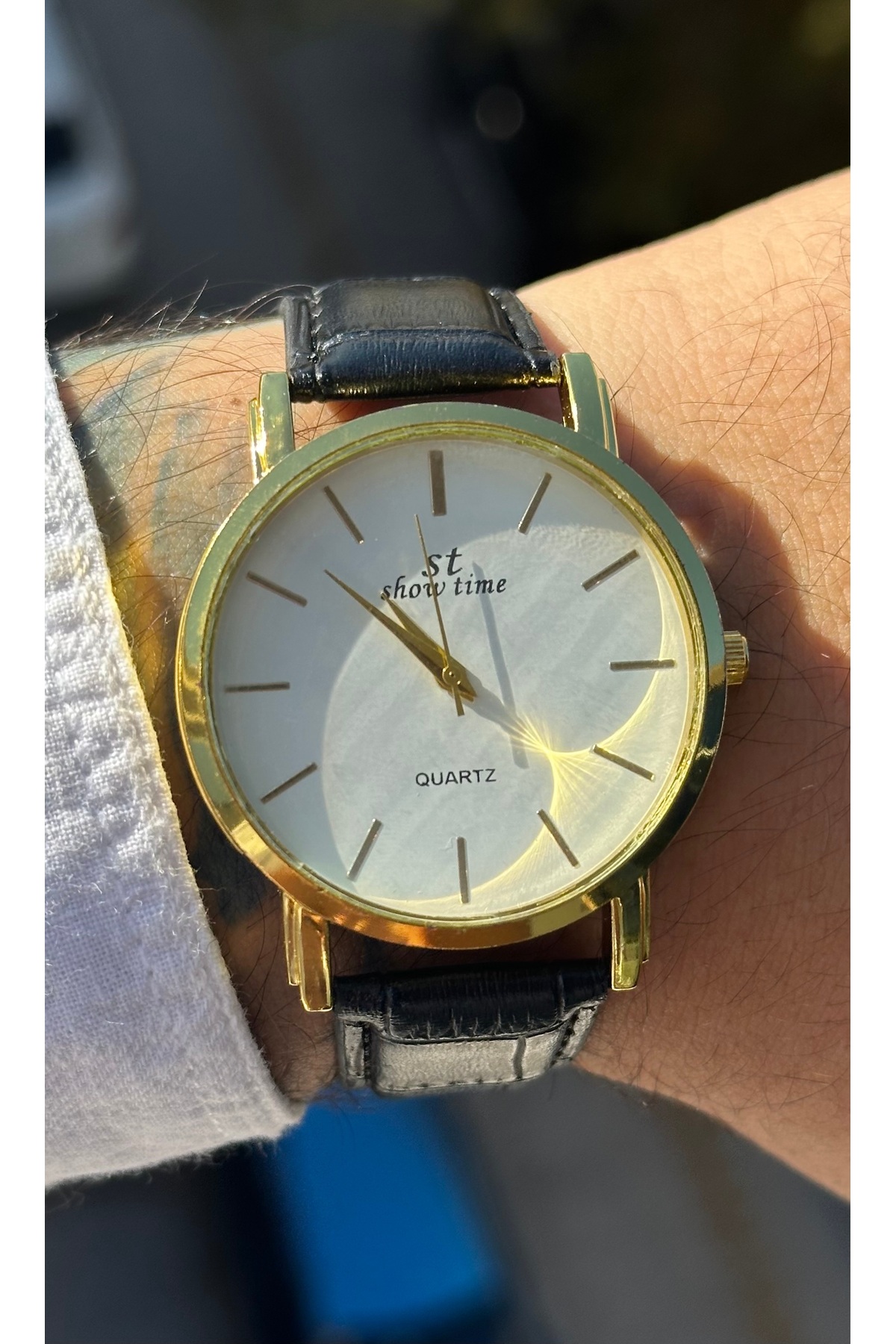 Show Time DERİ ERKEK KOL SAATİ - Görsel 2