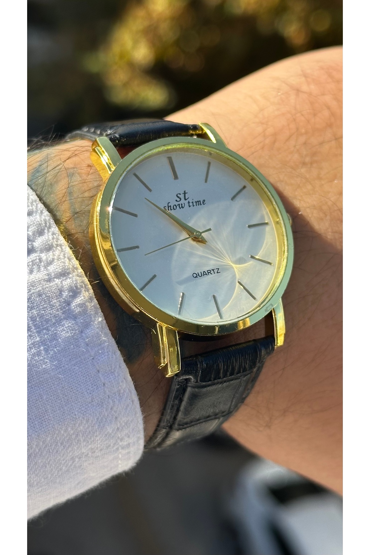 Show Time DERİ ERKEK KOL SAATİ - Görsel 3