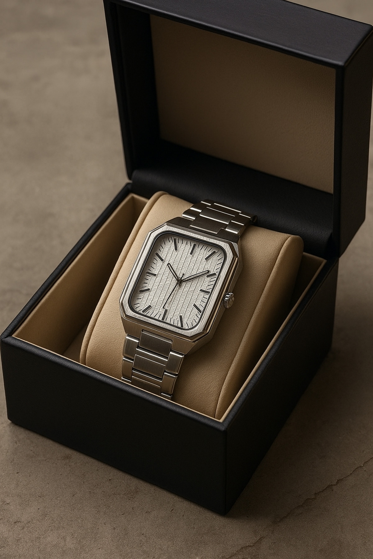 pullmarkt Dikdörtgen Erkek kol saati