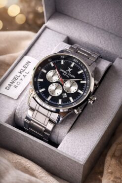 Daniel Klein Paslanmaz Çelik Kordon Erkek Kol Saati+3 Atm Su Geçirmez 2 Yıl Garantili