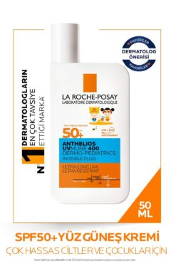 La Roche Posay Anthelios Dermo Pediatrics Uvmune 400 Invisible Fluid Yüz Güneş Kremi SPF50+ 50ML 333