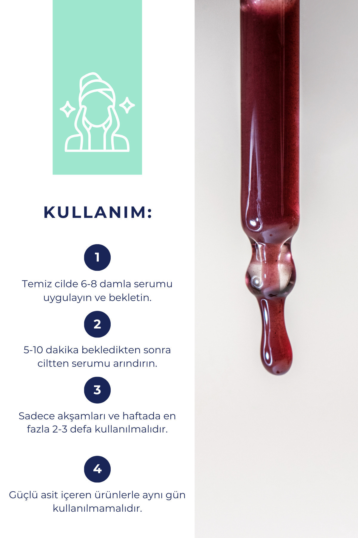 Licape Cilt Canlandırıcı %10 Aha - %2 Bha Red Peeling Serum - Görsel 2