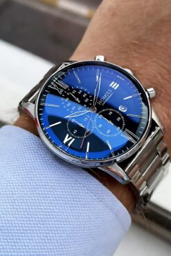 Homies Erkek Kol Saati 3 Atm Su Geçirmez Gümüş Renk Çelik Kordon Hme2010c6