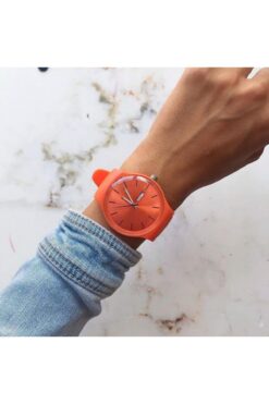 G Sport POLO Silikon Kordon Takvimli Unisex Kol Saati - Turuncu