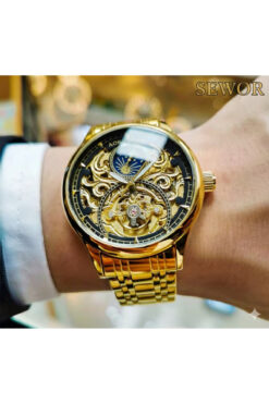 Sewor Otomatik Mekanizma Iç Fonksiyonlar Aktif Erkek Kol Saati