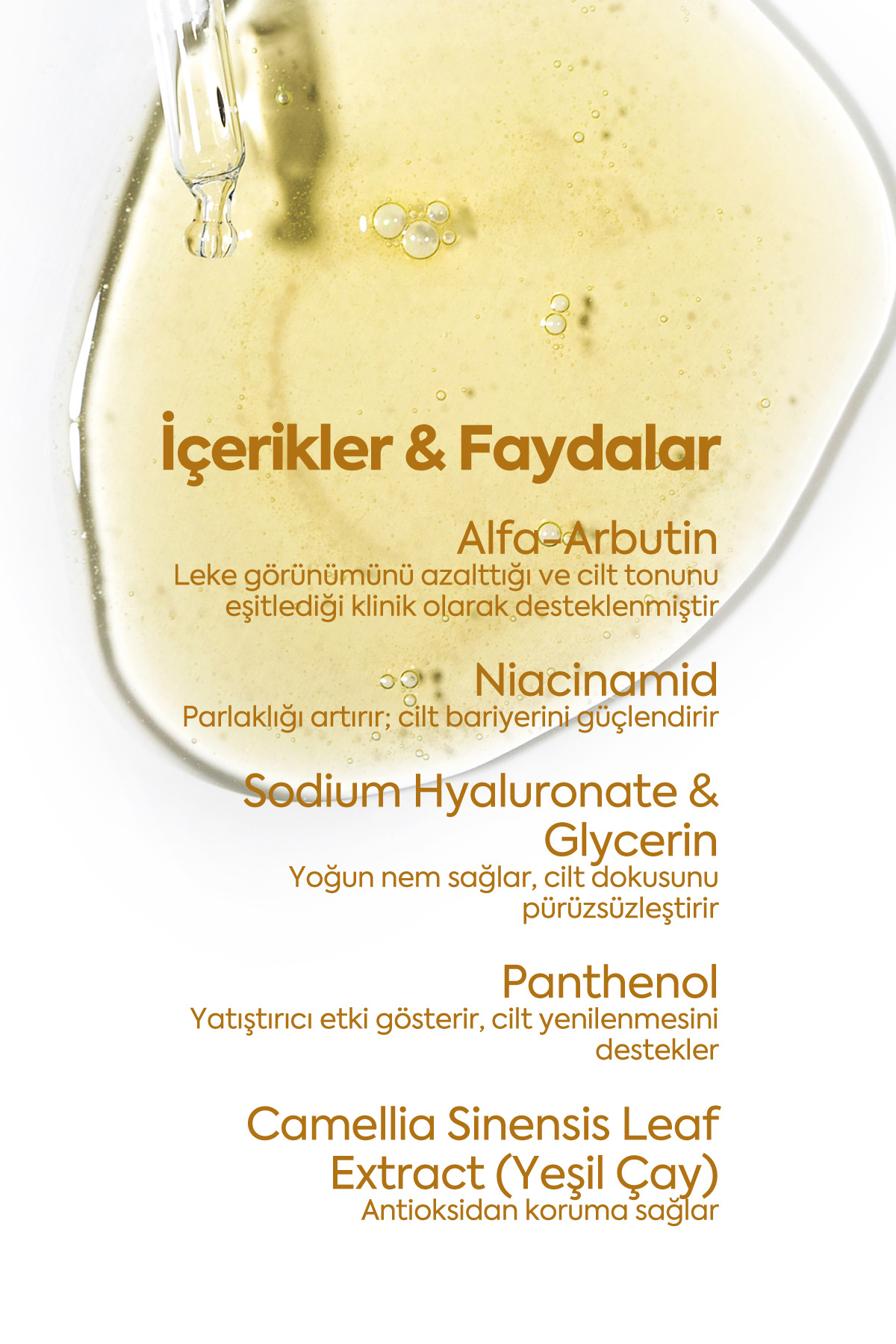 Clasy Care C Vitamini Serum, Aydınlatıcı Ve Cilt Tonu Eşitleyici, Arbutin Ve Niasinamid - Görsel 2