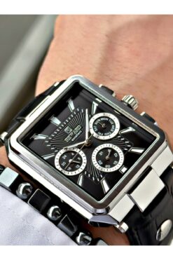 Reward Siyah Renk Kare Model Fonksiyonlar Aktif Orjinal Erkek Kol Saati + BİLEKLİK HEDİYE