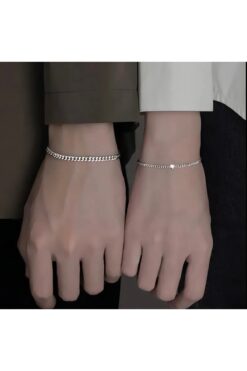 Home Paslanmaz Çelik Çift Bileklik Seti - Şık, Zarif Ve Dayanıklı Sevgili Bilekliği