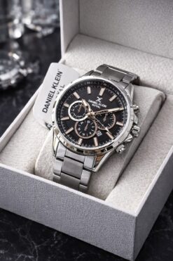 Daniel Klein Paslanmaz Çelik Kordon Erkek Kol Saati+3 Atm Su Geçirmez 2 Yıl Garantili
