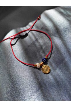 MADEFORYOUU Nazar Koruma Bileklik / Ayetel Kürsi Bileklik / Inci Bileklik / Nazar Boncuğu / Kabala Bileklik