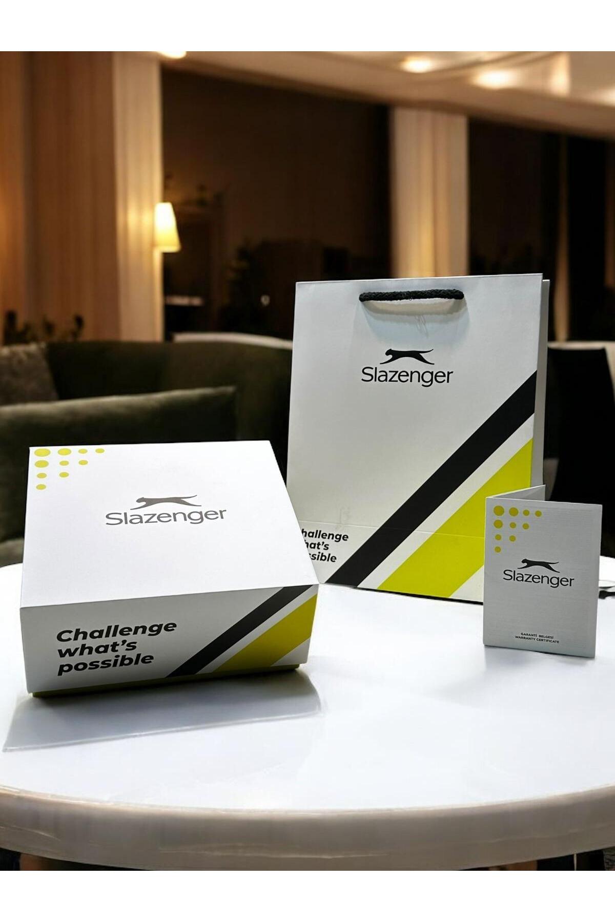 Slazenger Çelik Kordon Çelik Kasa 10 Atm İç Kadran Fonksiyonları Aktif Erkek Kol Saati ESL.2510.2.02 - Görsel 2