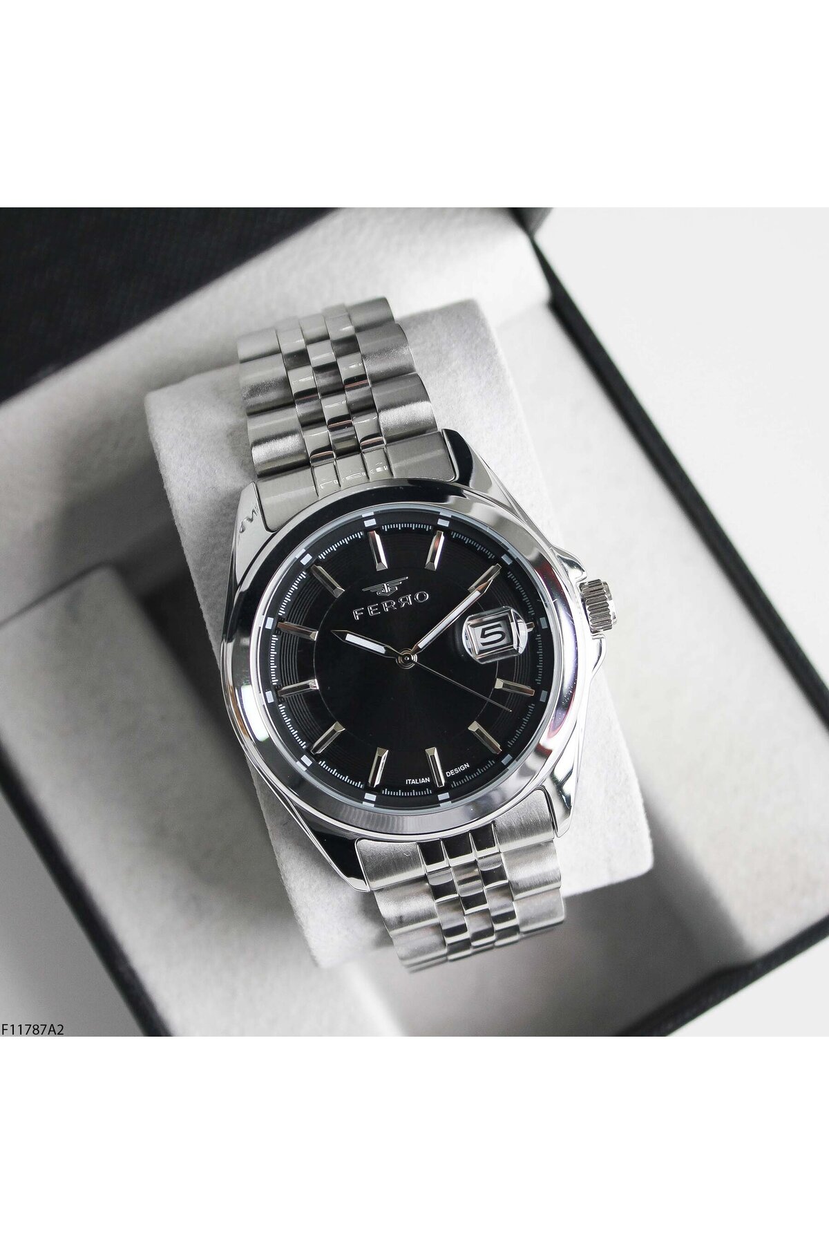 FERRO F11787A2 Çelik Kordonlu Erkek Kol Saati - Görsel 3